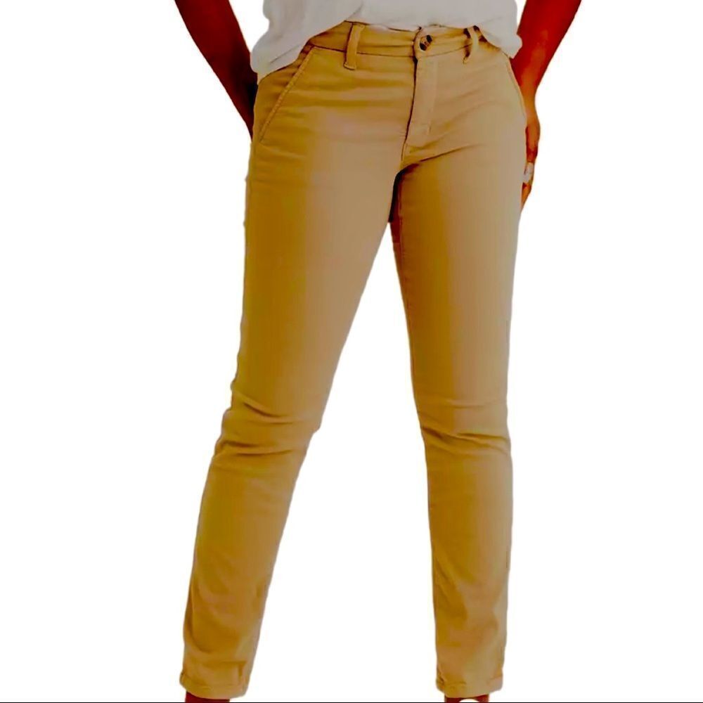 American Apparel Vintage Khaki Skinny Jeans Sz 30